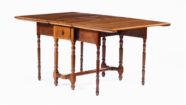 Tavolino a bandelle, XIX-XX secolo