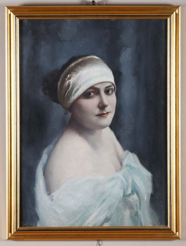 Ugo Celada da Virgilio (1895-1995) Ritratto della sorella di Angelo Motta