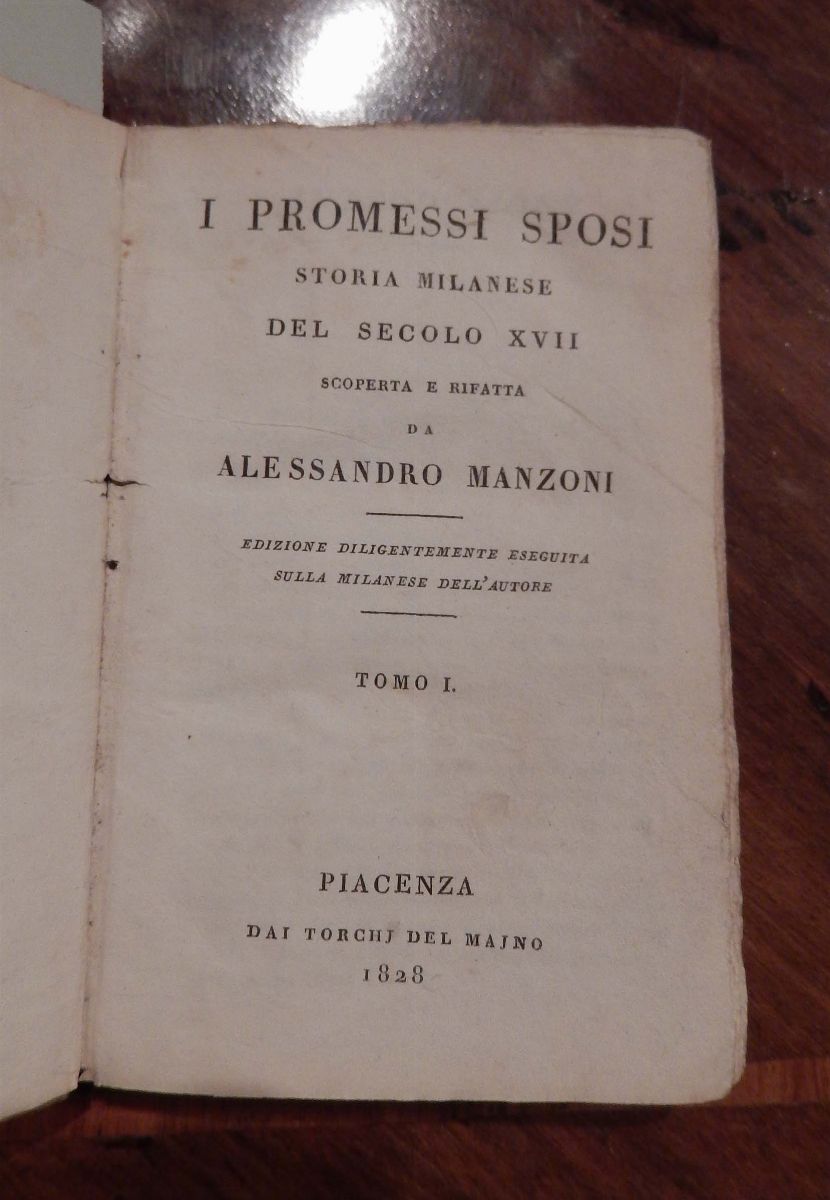 Manzoni, Alessandroi Promessi Sposi