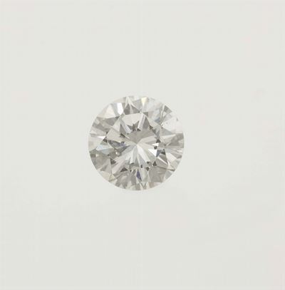 Solitaire Taglio Brillante di Ct 3,25, Colore J, Caratteristiche Interne Vs1