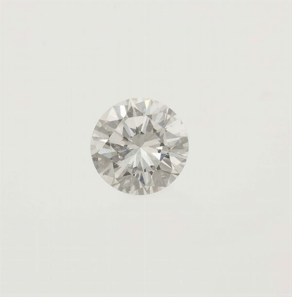 Unmounted brilliant-cut diamond weighing 3.25 carats