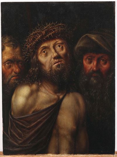 Jan Sanders Van Hemessen (hemiksem 1500 - Haarlem 1566), Attribuito Aecce Homo