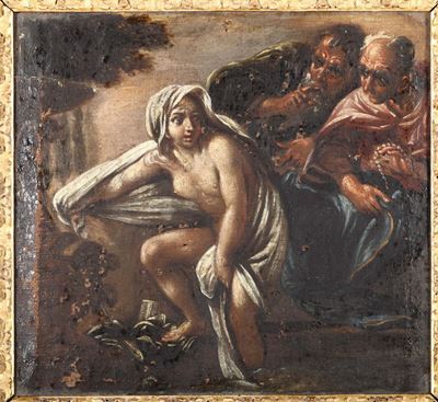 Scuola del XVII Secolosusanna e i Vecchioni