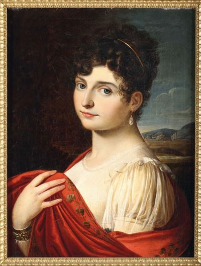 Scuola Dell'inizio del XIX Secoloritratto Femminile