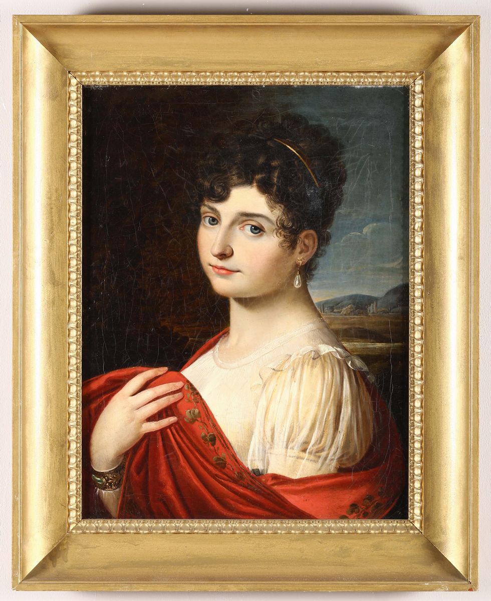 Scuola Dell'inizio del XIX Secoloritratto Femminile