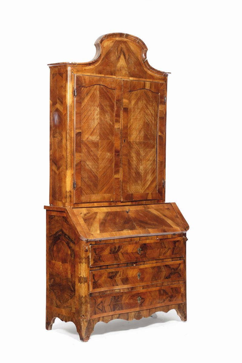 Trumeau Luigi XIV interamente lastronato, XVIII secolo  - Asta Antiquariato - Cambi Casa d'Aste