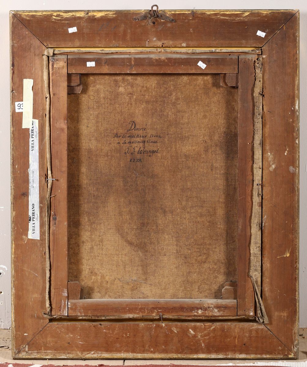 Scuola Romana del XVIII Secoloritratto Maschile