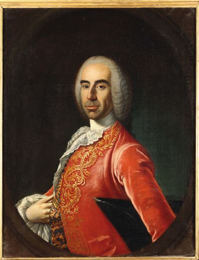 Scuola Napoletana del XVIII Secoloritratto Maschile