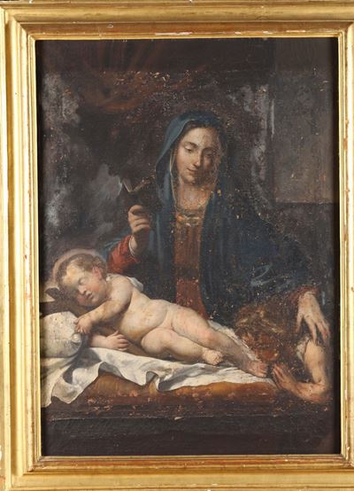 Scuola del XVII Secolomadonna Col Bambino