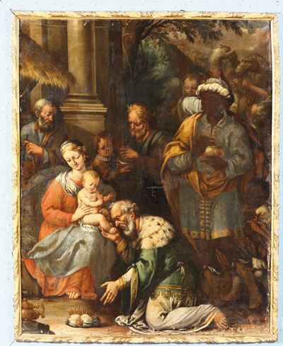 Scuola Dell'italia del Nord del XVII Secolonatività Adorazione dei Magi