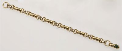 Pomellato. Bracciale con Smeraldo Taglio Cabochon