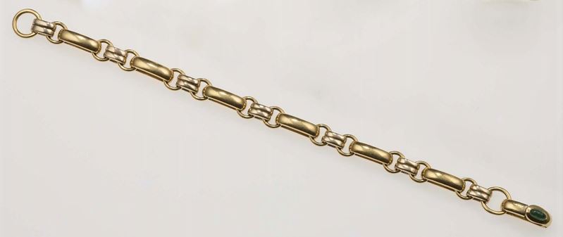 Gold and emerald bracelet. Pomellato  - Auction Fine Jewels - Cambi Casa d'Aste