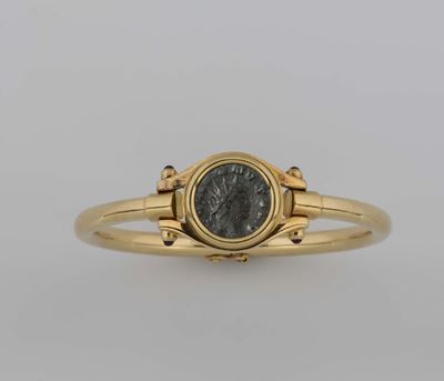Bangle a Canna Vuota con Moneta