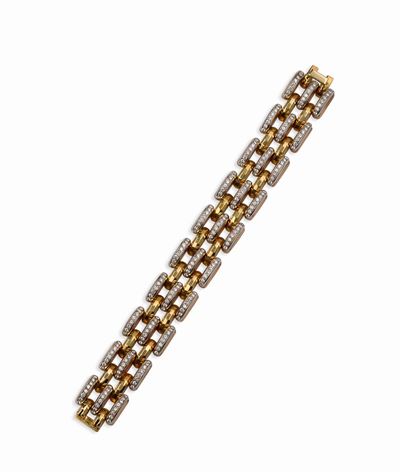 Bracciale Tank con Diamanti