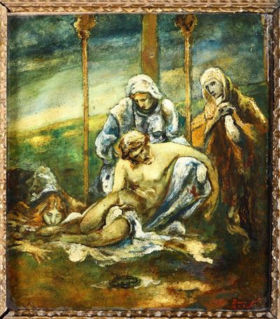 Ermenegildo Agazzi (1866-1945)deposizione
