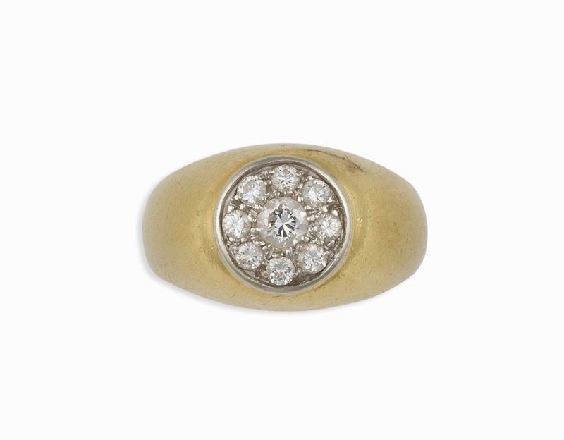 Anello con diamanti  - Auction Vintage, Jewels and Bijoux - Cambi Casa d'Aste