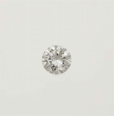 Solitaire Taglio Brillante di Ct 4,05, Colore J, Caratteristiche Interne Vs1