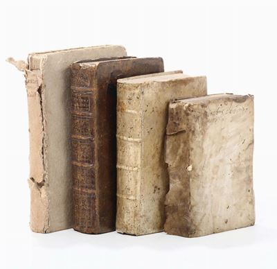 Lotto di Quattro Volumi di Vari Argomenti.index Librorum Prohibitorum Usque Ad Diem 4 Junii 1744....