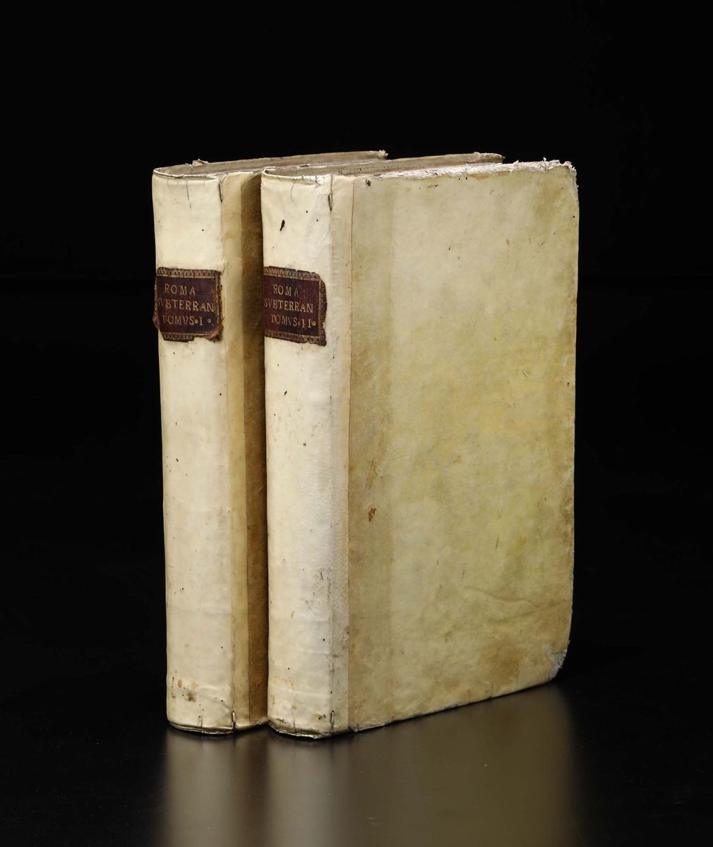 Bosio, Antonioroma Subterranea..., Roma, Vitalis Mascardi, 1651, 2 Tomi
