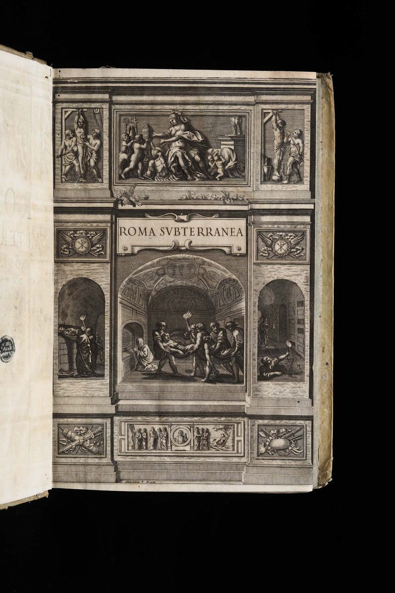 Bosio, Antonioroma Subterranea..., Roma, Vitalis Mascardi, 1651, 2 Tomi