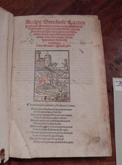 Ovidius Naso, Publiusaccipe Studiose Lector P.ovidij Metamorphosin Cum Luculentissimis Raphaelis ...
