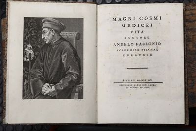 Fabronio, Angelomagni Cosmi Medicei Vita Auctore Angelo Fabronio Academiae Pisanae Curatore..pisi...