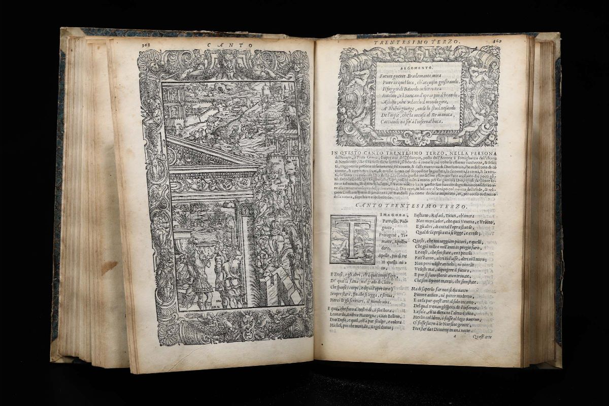Ariosto, Ludovicol'orlando Furioso, Venezia, Valgrisi (1580)