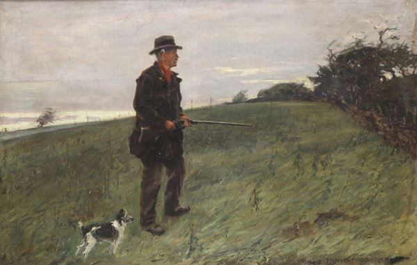 Thomas Todd Blaylock (1876-1929) Il cacciatore