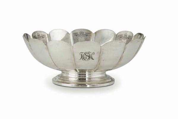 Coppa in argento sterling, Tiffany, USA XX secolo