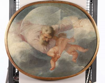 Scuola Veneta del XVIII Secolodio Padre con Putti