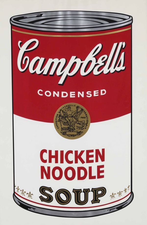 Andy Warhol (1928-1987) Campbell's Chicken Noodle Soup, 1968