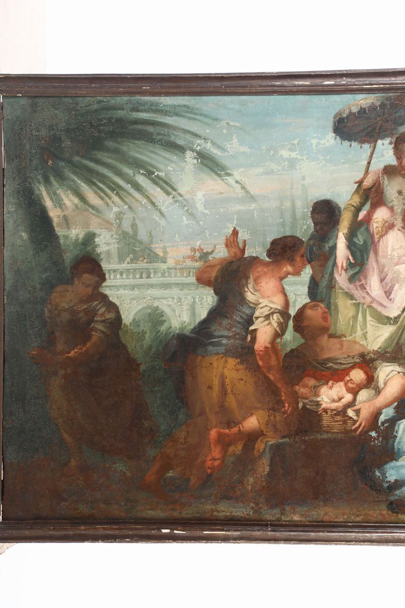 Giovanni Battista Marcola (verona 1711-1780 )mose' Salvato dalle Acque