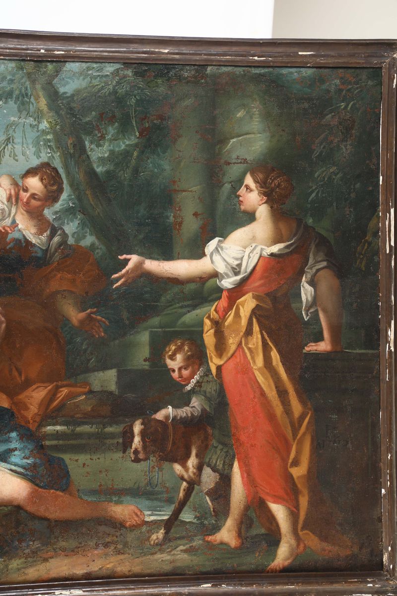 Giovanni Battista Marcola (verona 1711-1780 )mose' Salvato dalle Acque