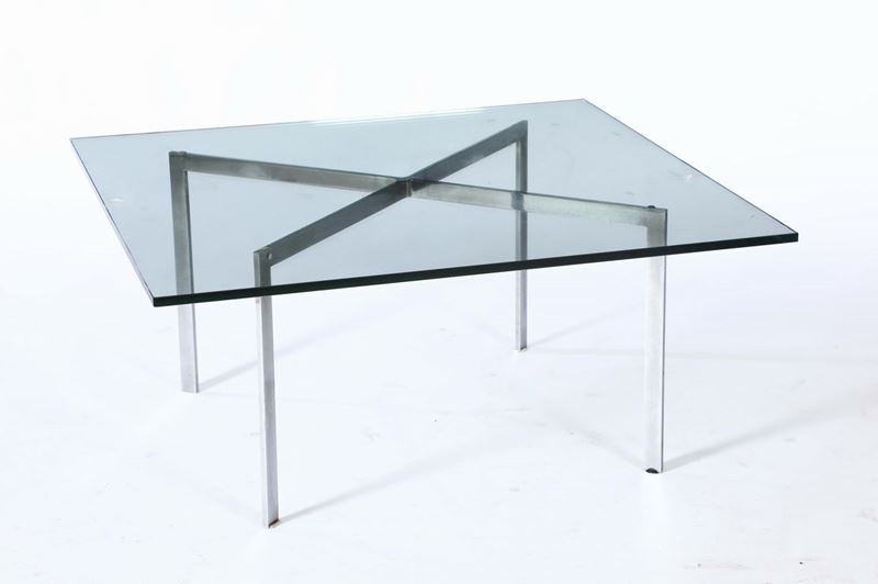 Mies Van Der Rohe Barcelona Table  - Auction Asta a Tempo antiquariato - II - Cambi Casa d'Aste