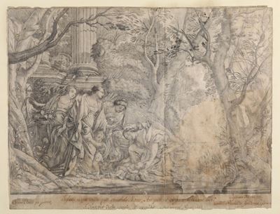 Ricciada Tenderini Gerinimosè Salvato dalle Acque, 1775
