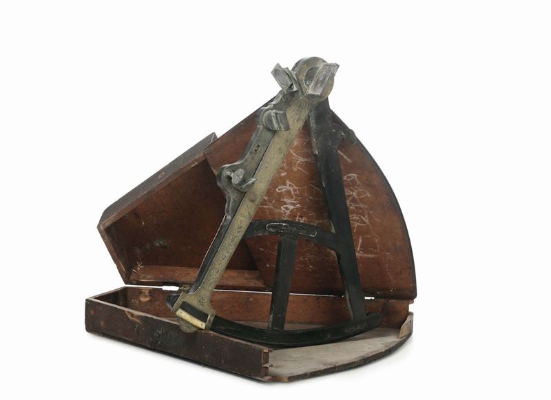 Ottante con telaio in ebano, Inghilterra XIX secolo  - Asta Antiquariato - Cambi Casa d'Aste