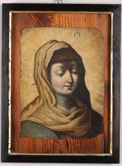 Scuola del XVII Secolovolto di Madonna