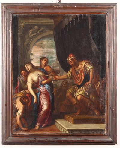 Scuola Veneta del XVII Secolocontinenza di Scipione Soggetto Biblico