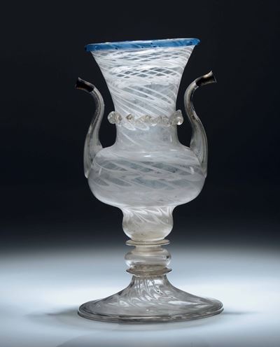 Vaso a Due Beccucci Laterali. Toscana, Inizi XVIII Secolo
