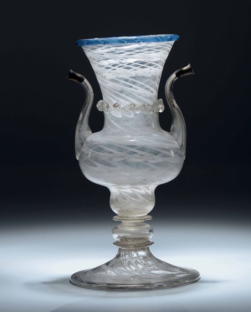A glass vase, Tuscany, 1700s  - Auction Sculpture and Works of Art - Cambi Casa d'Aste