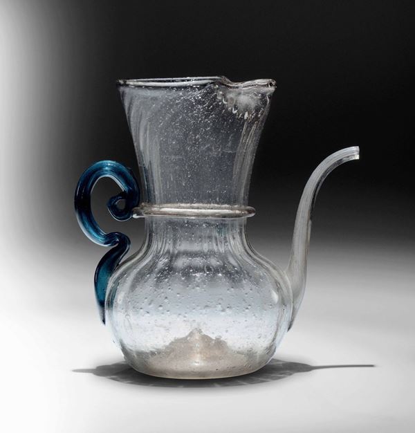 A small pitcher, Venice/façon de Venise, 1700s