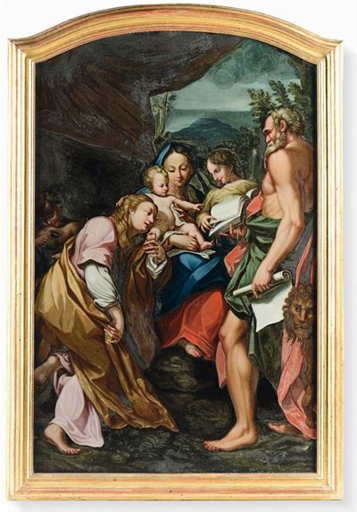 Scuola Dell'italia Settentrionale del XVIII Secolomadonna di San Girolamo o il Giorno
