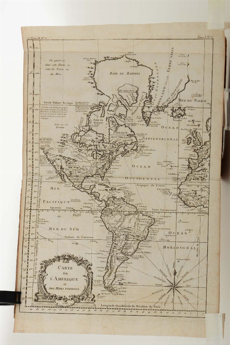 (belin,jacques-nicolas)le Petit Atlas Maritime Recueil De Cartes Et Plans Des Quatre Parties Du M...