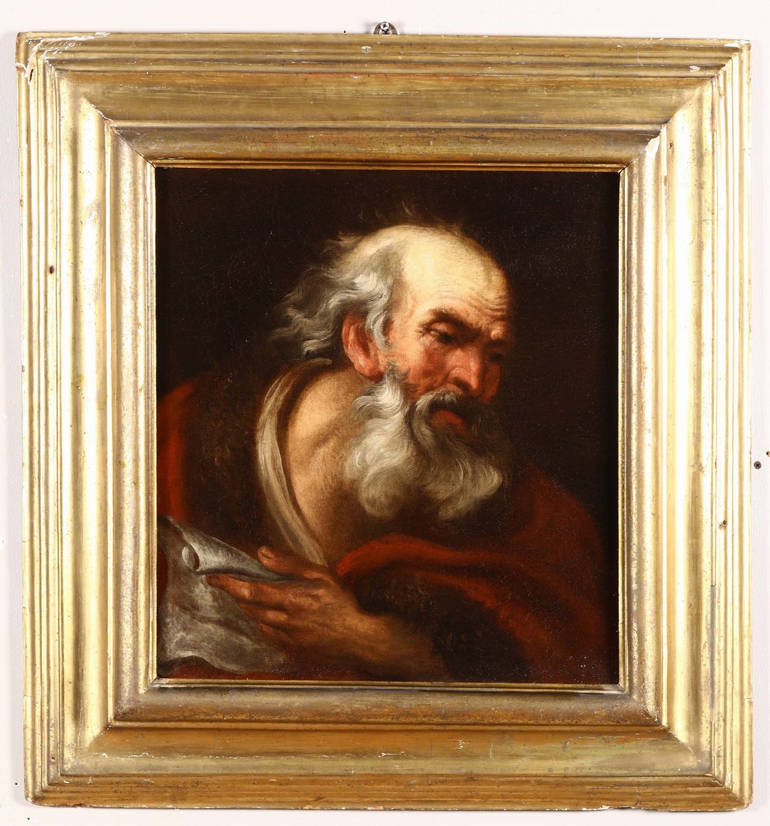 Scuola del XVII Secoloritratto di Filosofo