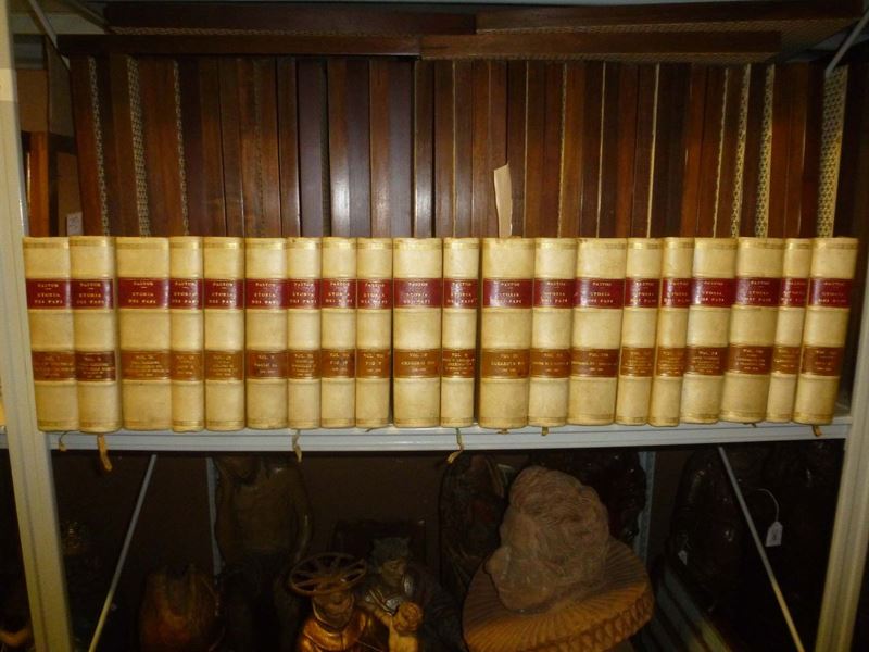 Pastor, Ludwig von Storia dei Papi..., Roma, Desclée, 1931-1934, 16 volumi  - Asta Libri Antichi e Rari - Cambi Casa d'Aste