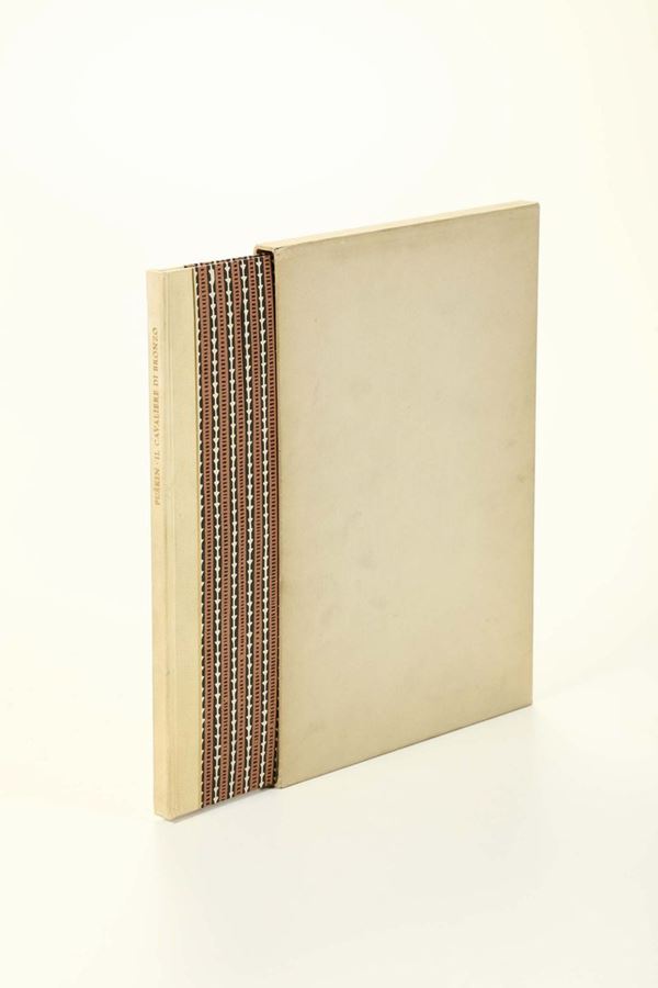 Mardersteig- Puskin, Alexander Il cavaliere di bronzo, Editiones Officinae Bodonensis (n. 30/165), Verona 1968