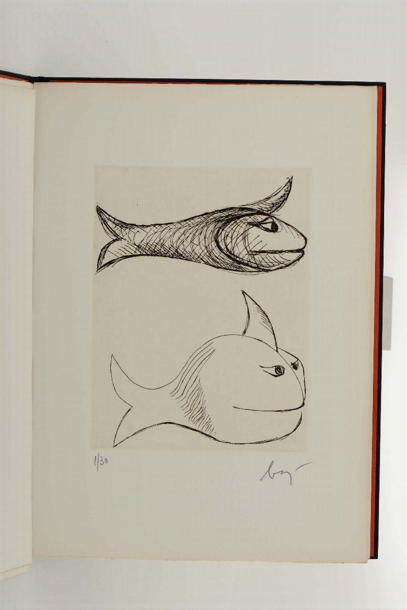 Borges, Jorge Louis / Baj, Enricomanuale di Zoologia Fantastica, Castiglioni & Corubolo, (n. 1/30...
