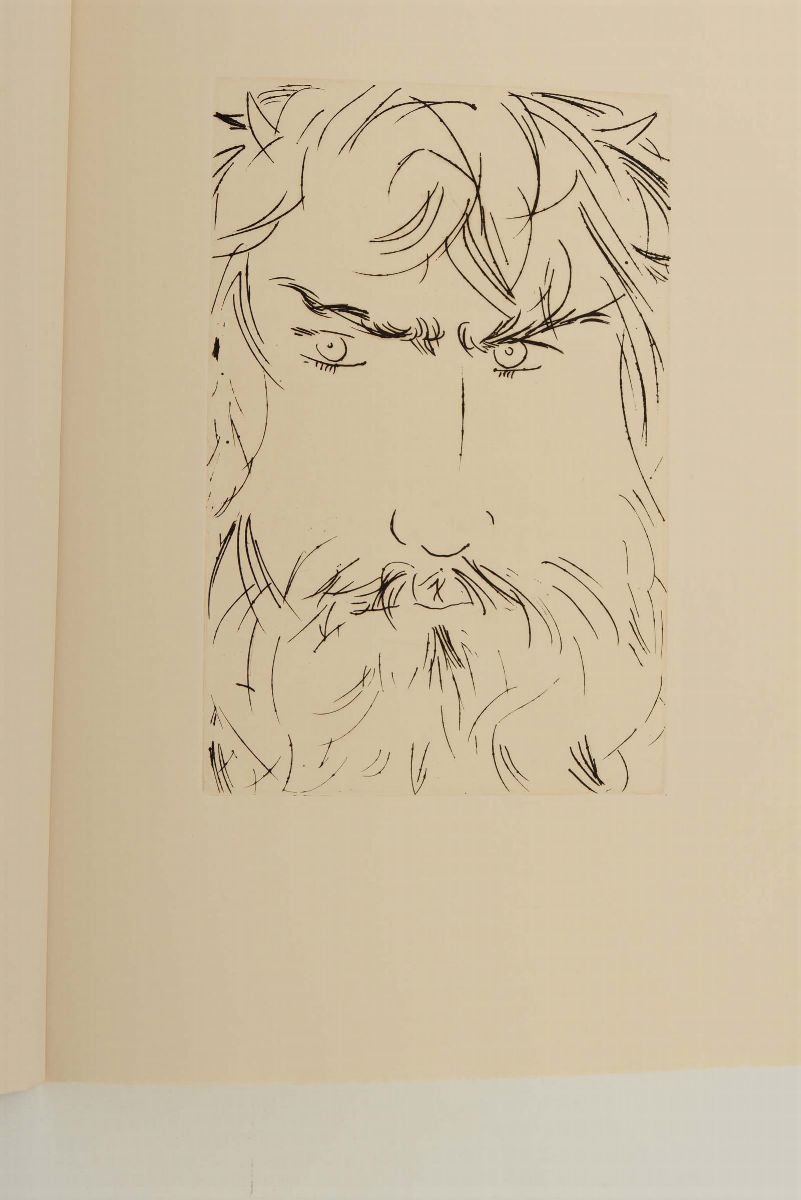 Mardersteig- Sofocle / Manzù, Giacomoedipo Re, Officina Bodoni (n.57/105), Verona 1968