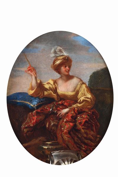 Giovanni Benedetto Castiglione Detto il Grechetto (genova 1609 - Mantova 1664)la Maga Circe