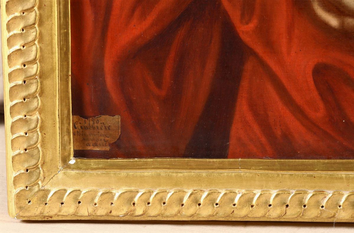 Scuola Napoletana del XVIII Secoloritratto di Letterato